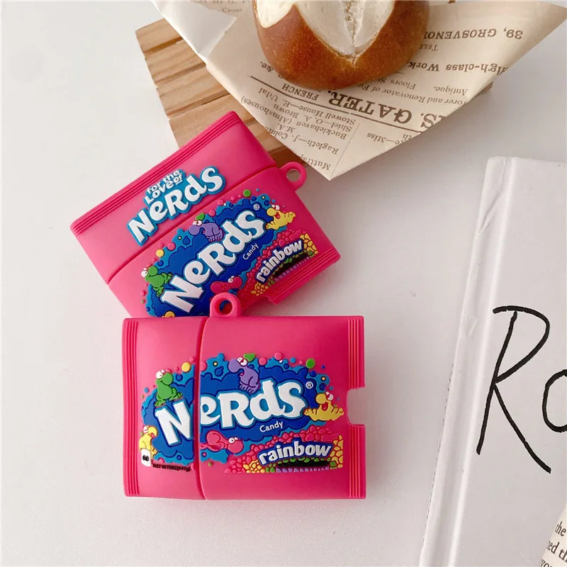 3D Snacks Candy Drinks Silicone Case for Apple Airpods 2 3 4 Generation Cover for AirPods Pro Protective for Air Pods Pro 2022